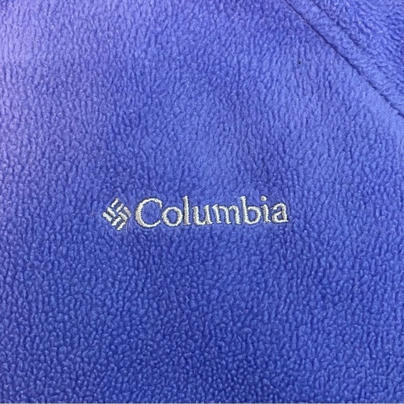 Columbia Lavender Full Zip Front Fleece - Picture 7 of 9